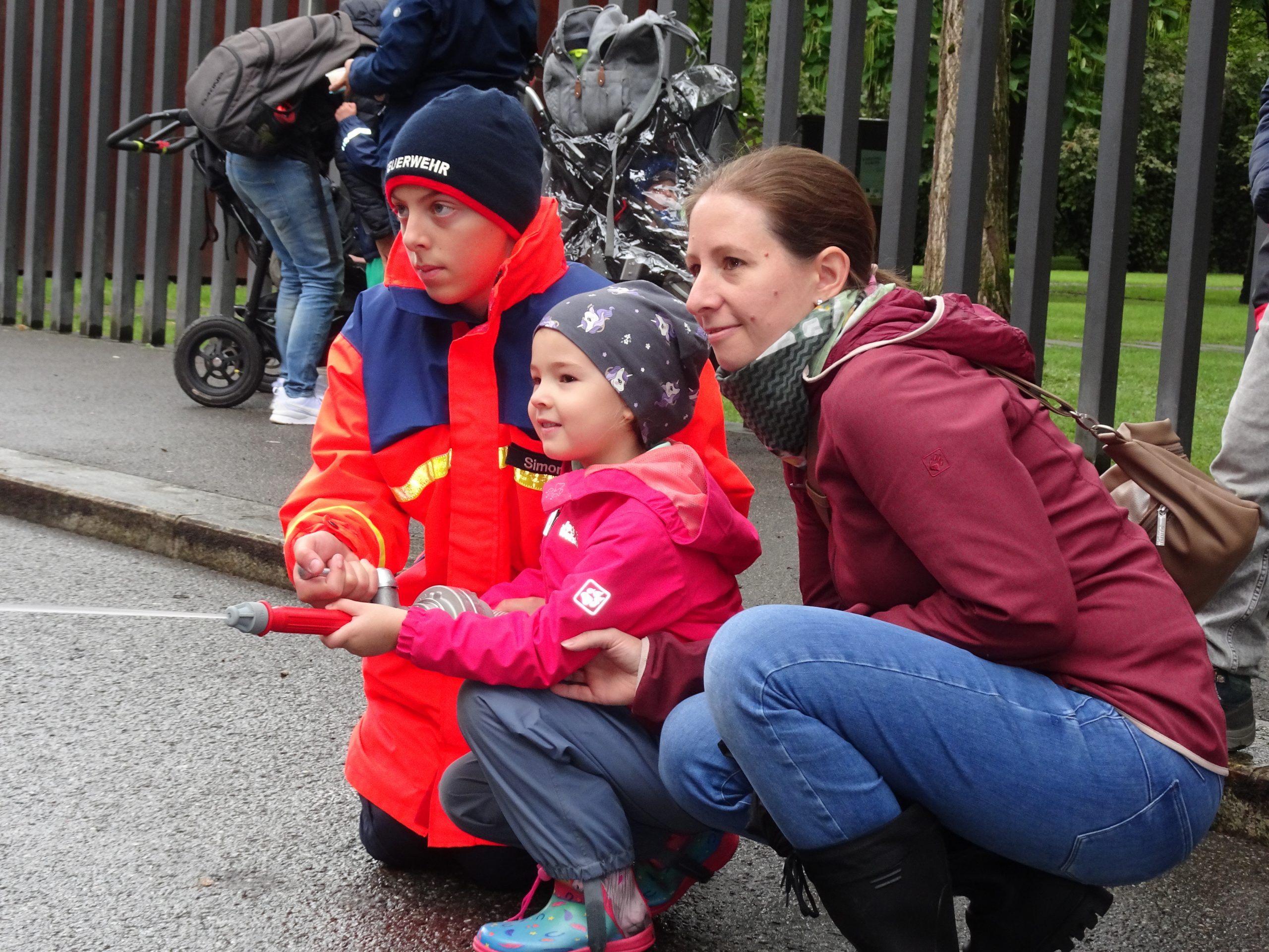 Obwohl es dieses Mal weniger Vereine und Aktivitäten gab, ließen sich die Familien die Spielfreude nicht nehmen.