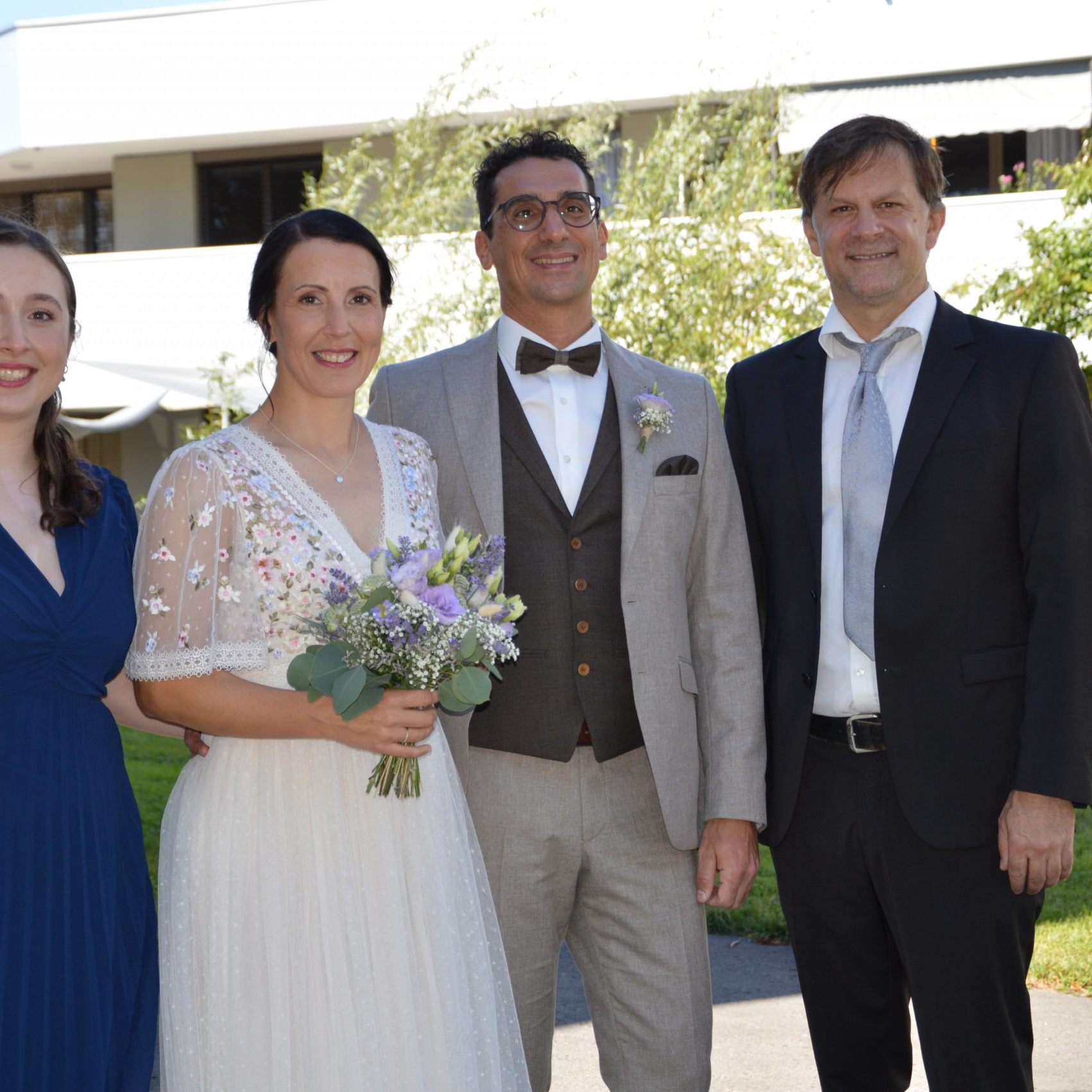 Andrea Braun und Stefan Bösch feierten ihre standesamtliche Trauung.