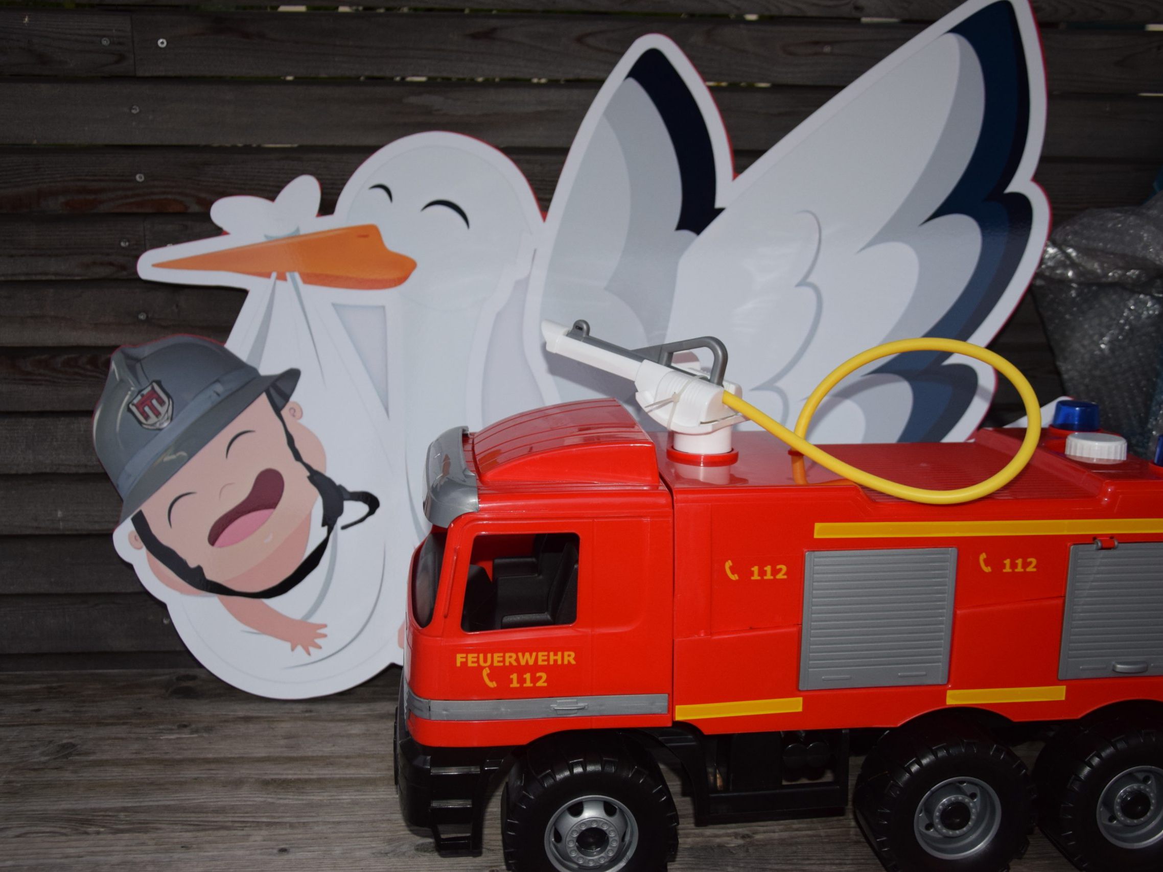 Der Bludescher Feuerwehrstorch Der Bludescher Feuerwehrstorch