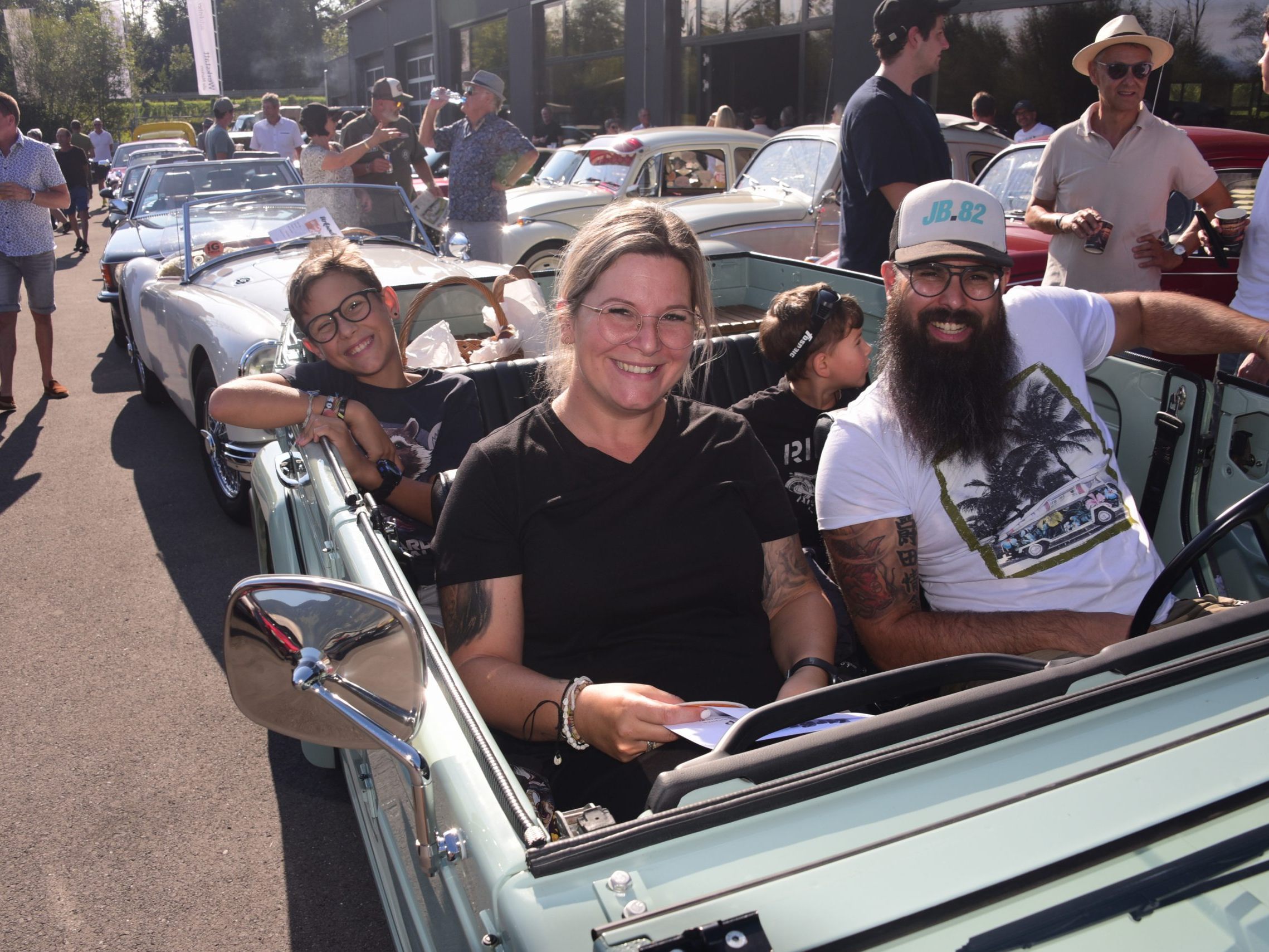 Johannes, Tanja, Colin und Finn Biedermann waren auch dabei Johannes, Tanja, Colin und Finn Biedermann waren auch dabei