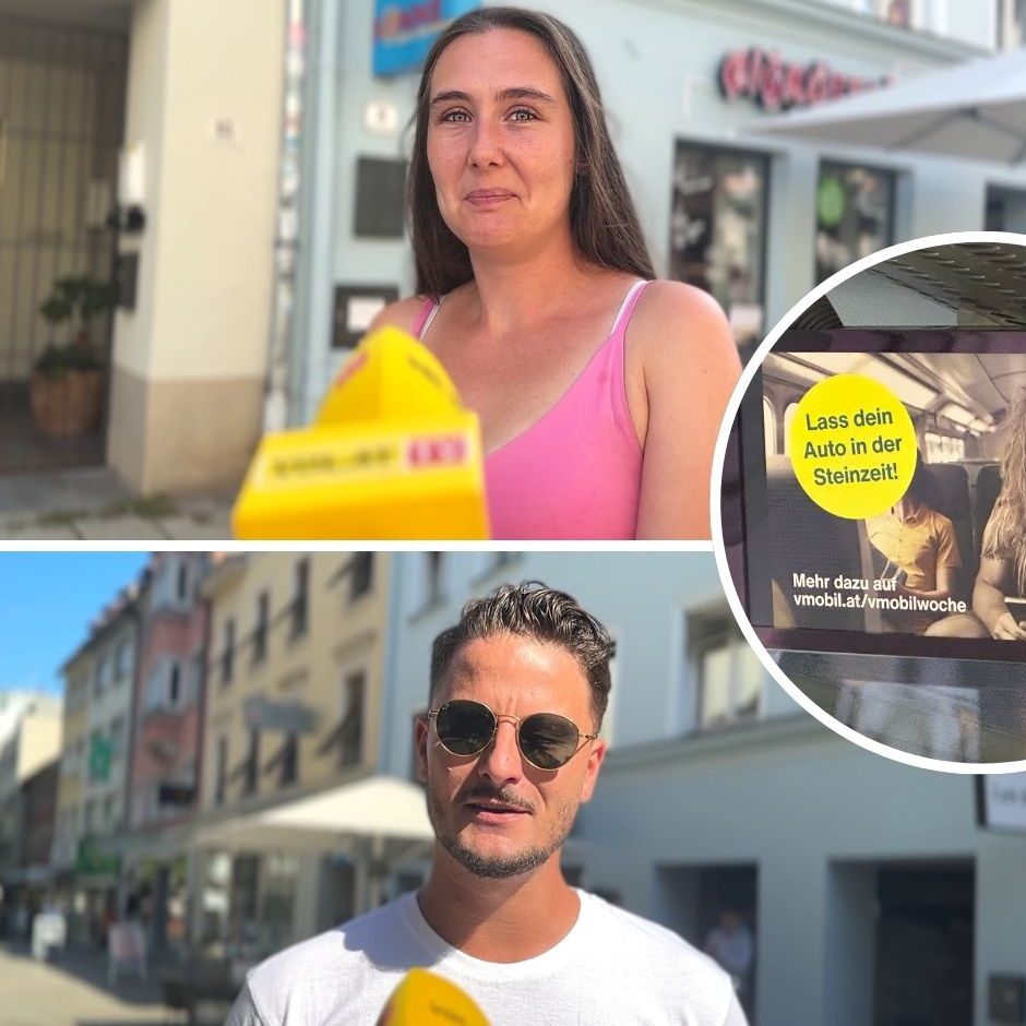 Auto stehenlassen und Öffis nutzen? So denken Vorarlberger.