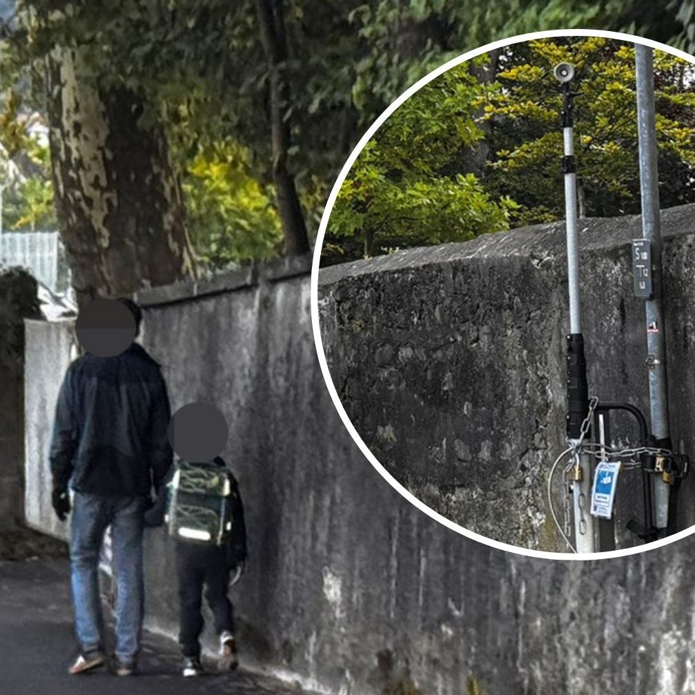 Warum wurde bei der Riedenburg eine Kamera aufgestellt?