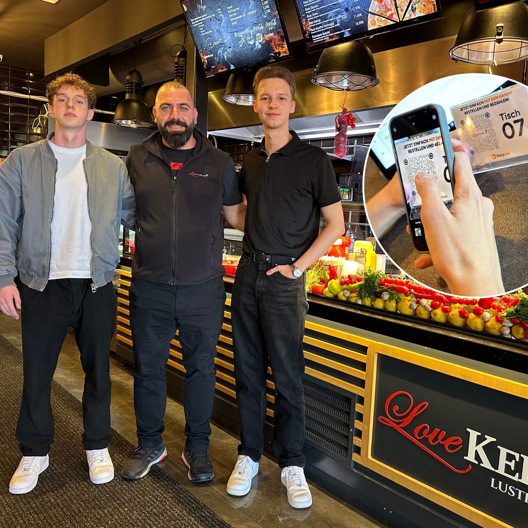 Jonas und Samir wollen Gastronomen die Arbeit erleichtern.