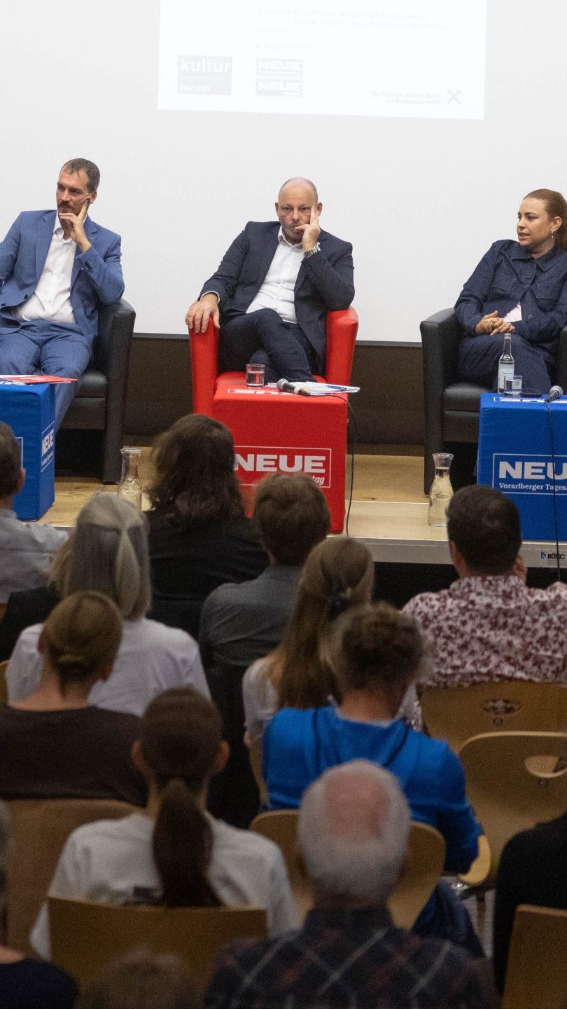 Die große Podiumsdiskussion in Egg.