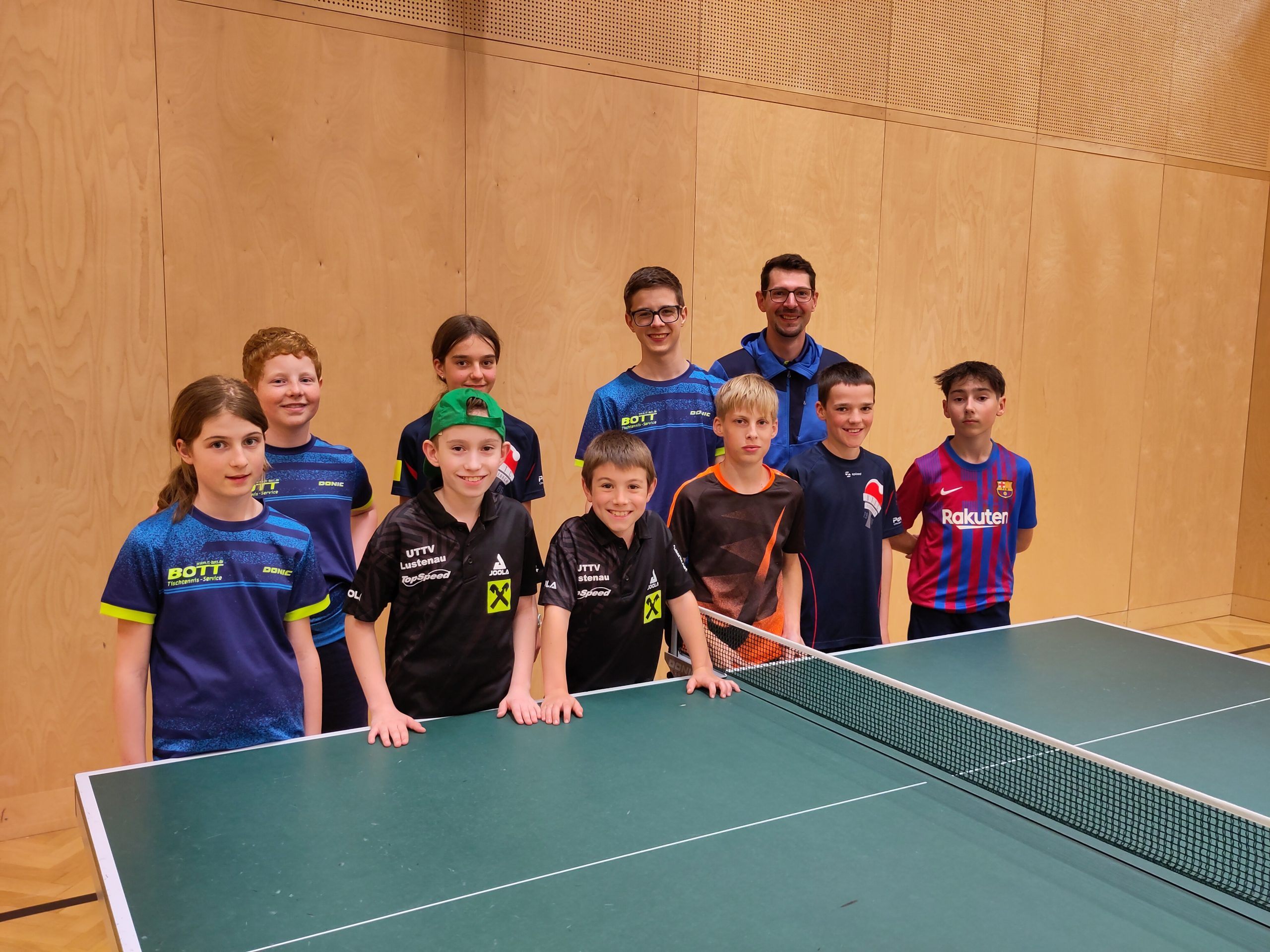 Die besten Nachwuchsspieler im Tischtennis werden in Rankweil speziell gefördert.