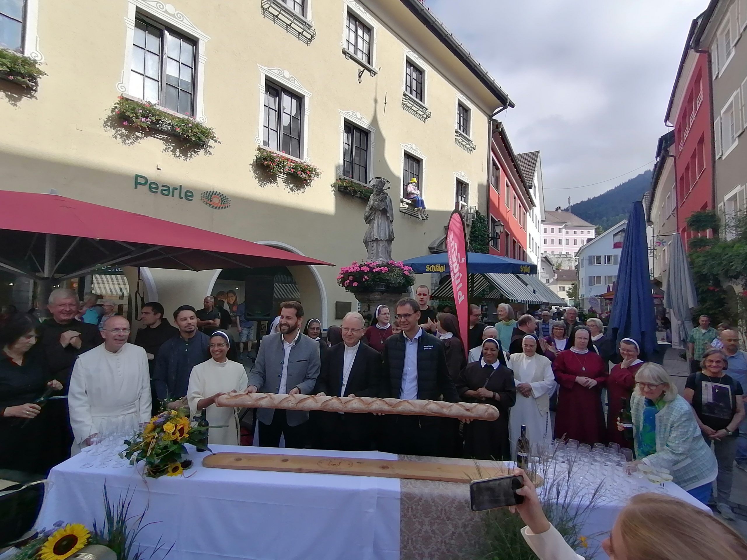 Bludenzer Klostertage Eröffnung mit Bischof Benno Elbs, LH Markus Wallner und BGM Simon Tschann