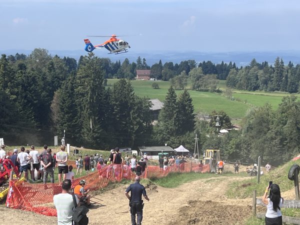 Zwei Schwerverletzte bei Crossrennen in Möggers
