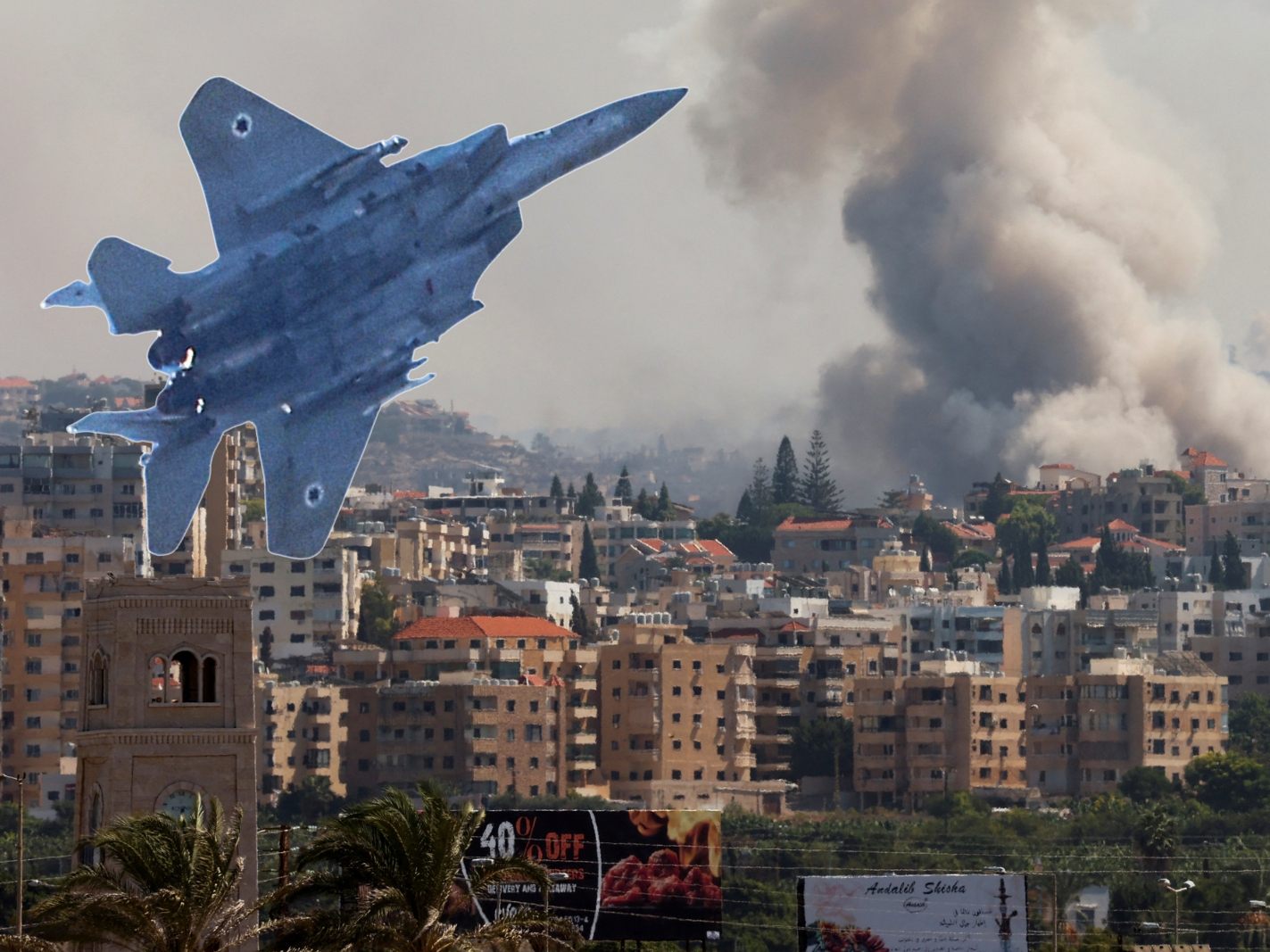 Israels Militär erhöht den Druck auf die Schiitenmiliz Hisbollah im Libanon. Israels Militär erhöht den Druck auf die Schiitenmiliz Hisbollah im Libanon.