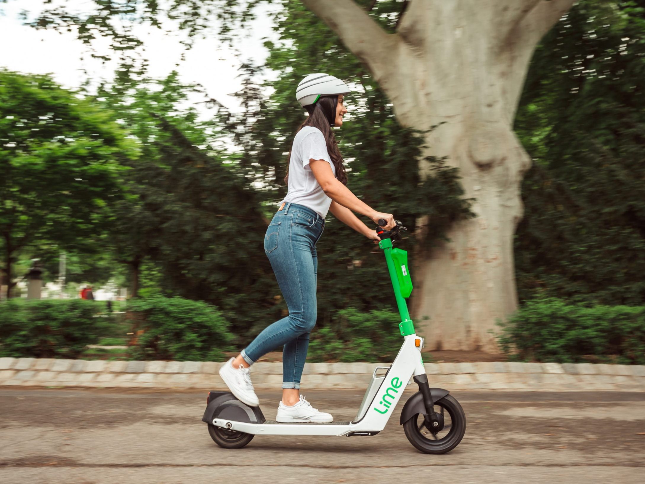 Mit Lime kostenlos zum Wahllokal.