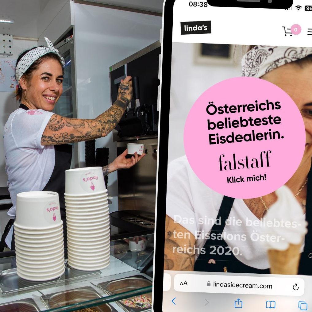 Neben den beliebten Eisdesserts sorgen die Lindomaten, rund um die Uhr verfügbare Eisautomaten, für Abwechslung.