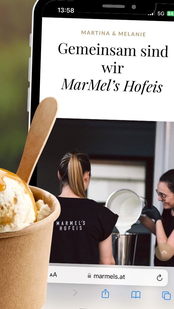 MarMel's Hofeis ist bekannt für seine hochwertigen Eiskreationen, die in Vorarlberg mit natürlichen, regionalen Zutaten hergestellt werden.