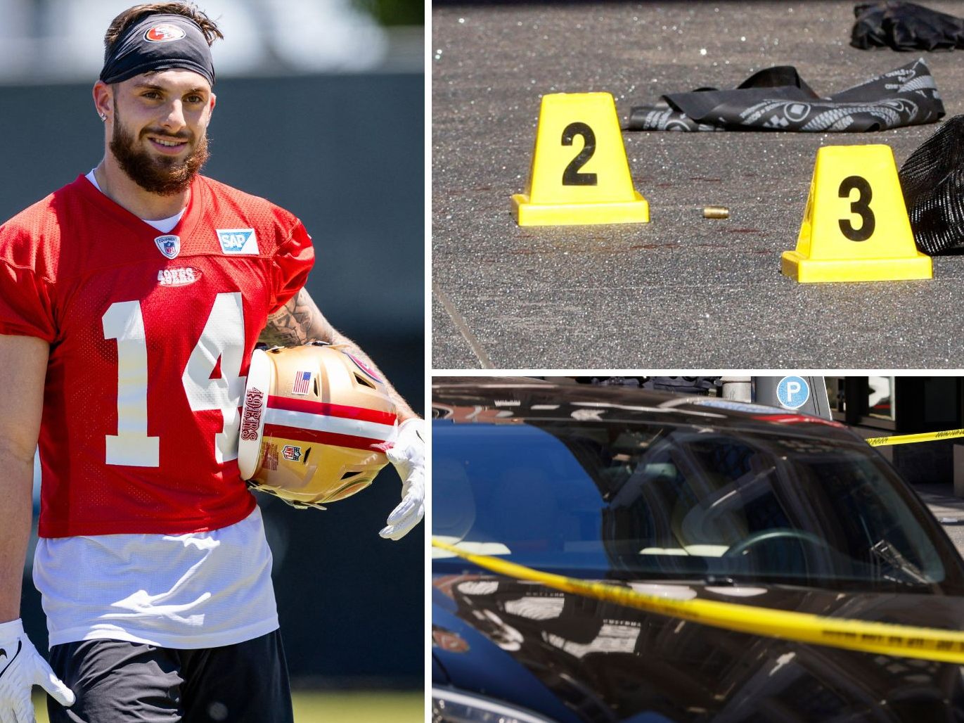 Nach dem Raubüberfall soll der NFL-Profi in einem ernsten, aber stabilen Zustand sein.