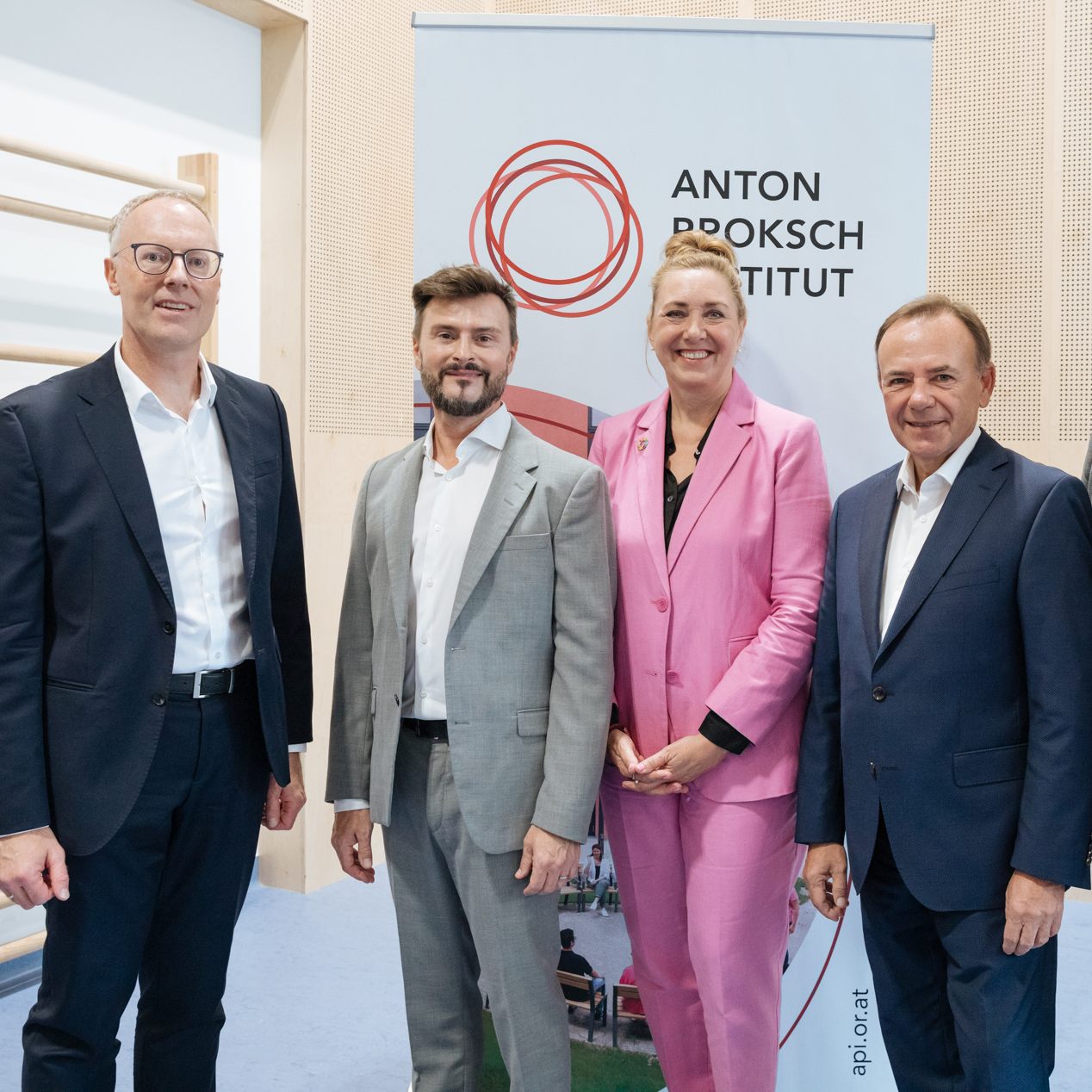 Eröffnung der neuen Suchtklinik des Anton Proksch Institutes in Wien-Liesing.