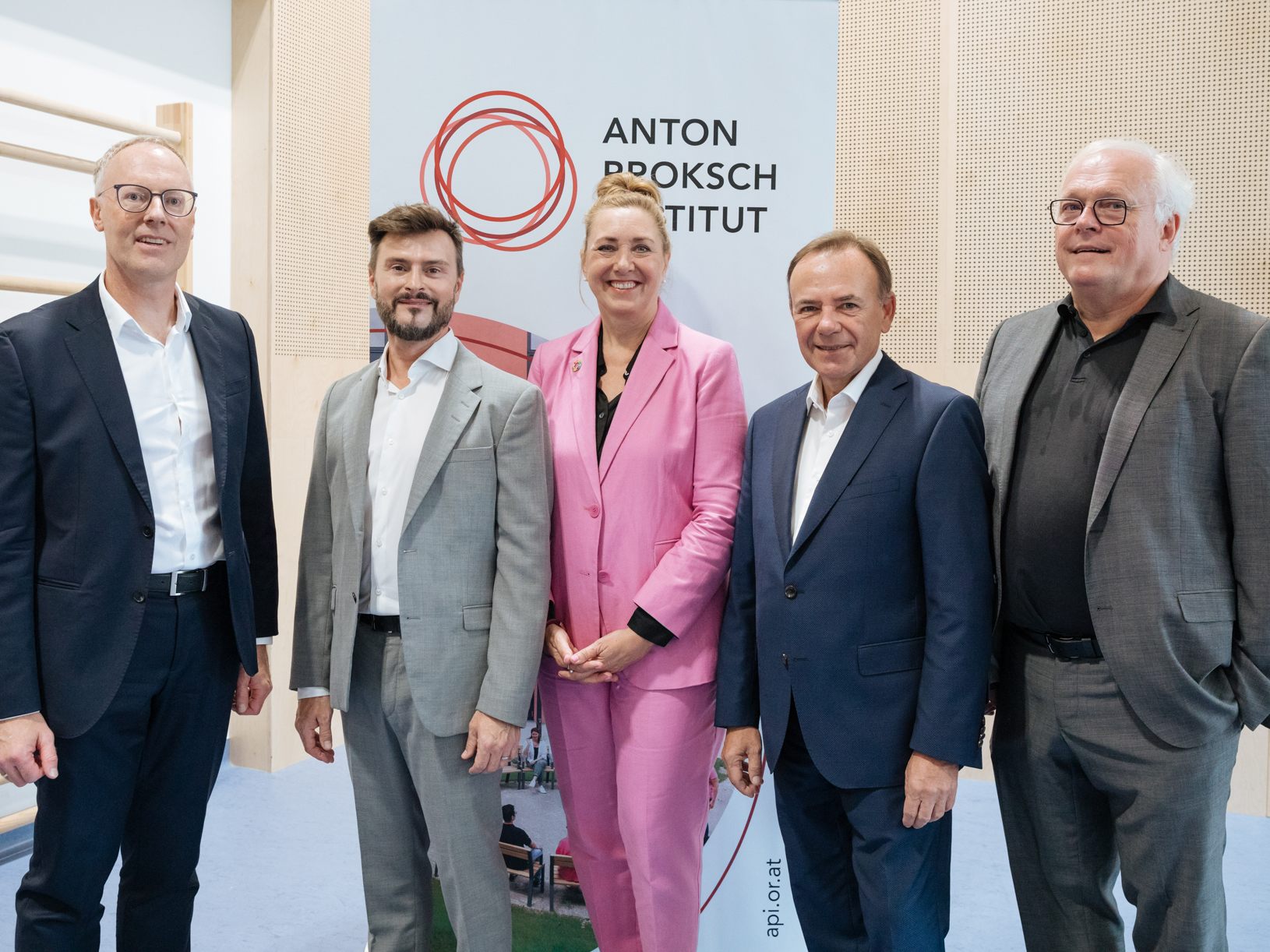 Eröffnung der neuen Suchtklinik des Anton Proksch Institutes in Wien-Liesing.