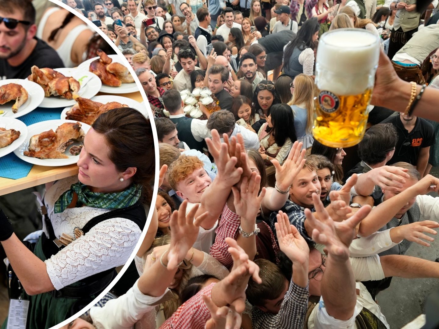 Ozapft is: Das Münchner Oktoberfest 2024 hat begonnen. Ozapft is: Das Münchner Oktoberfest 2024 hat begonnen.