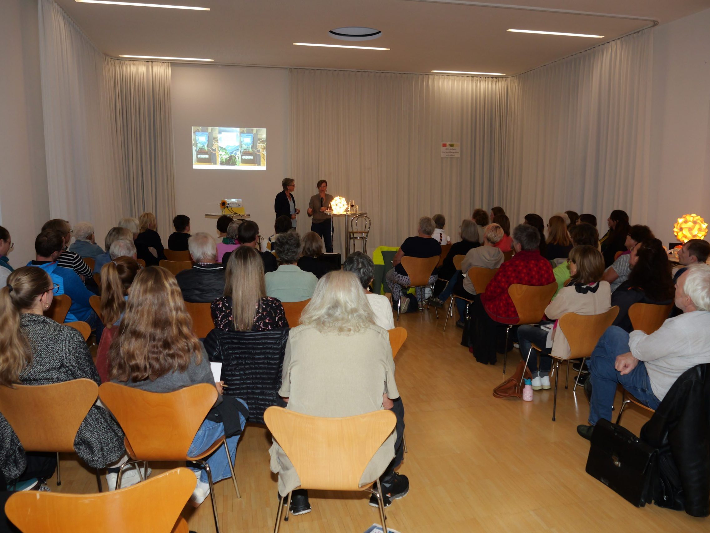 Bestens besucht war die neue Lesung der Feldkircher Autorin Marlene Kilga. Bestens besucht war die neue Lesung der Feldkircher Autorin Marlene Kilga.