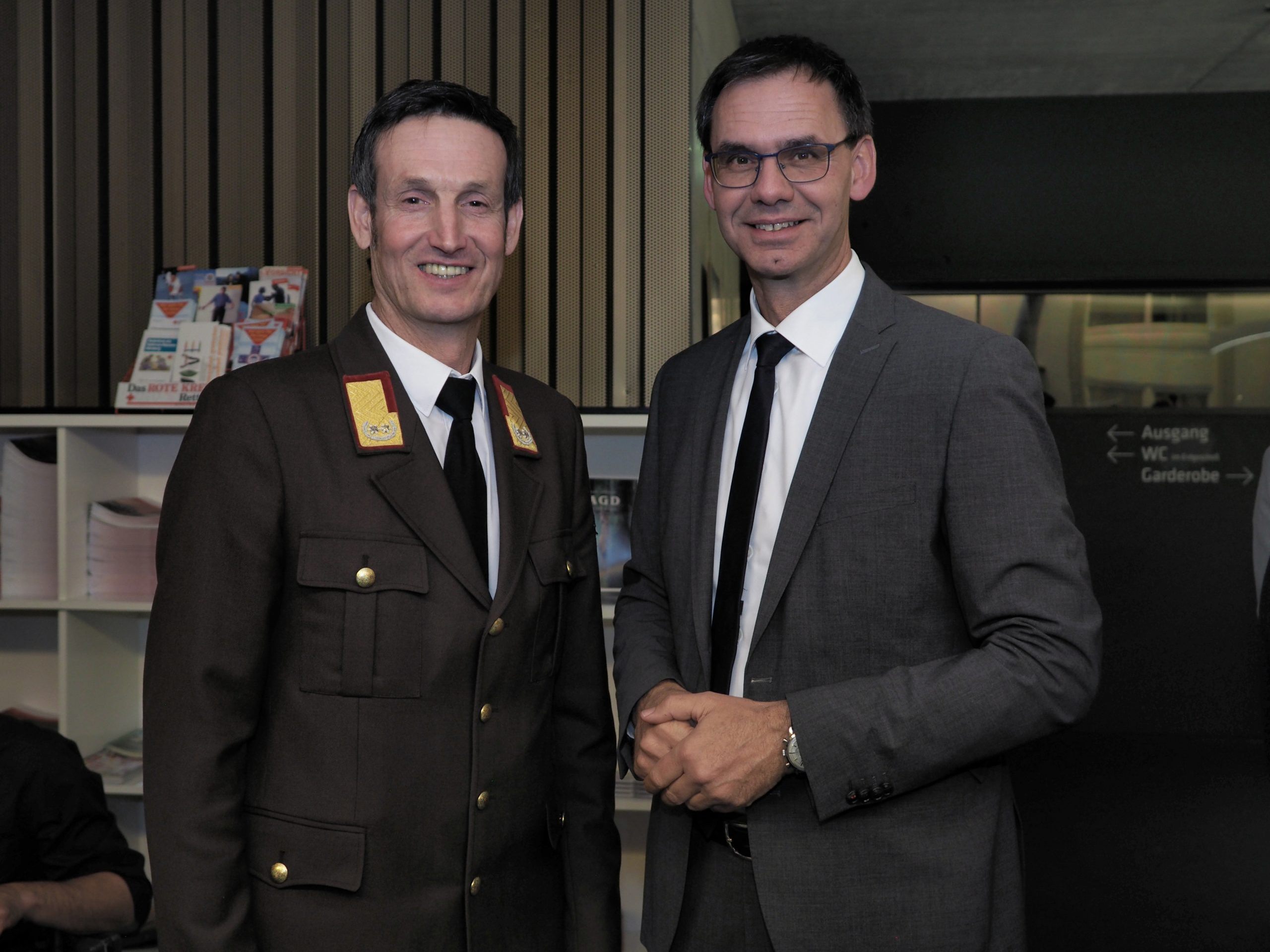 Wallner im direkten Kontakt mit Amtskollegen