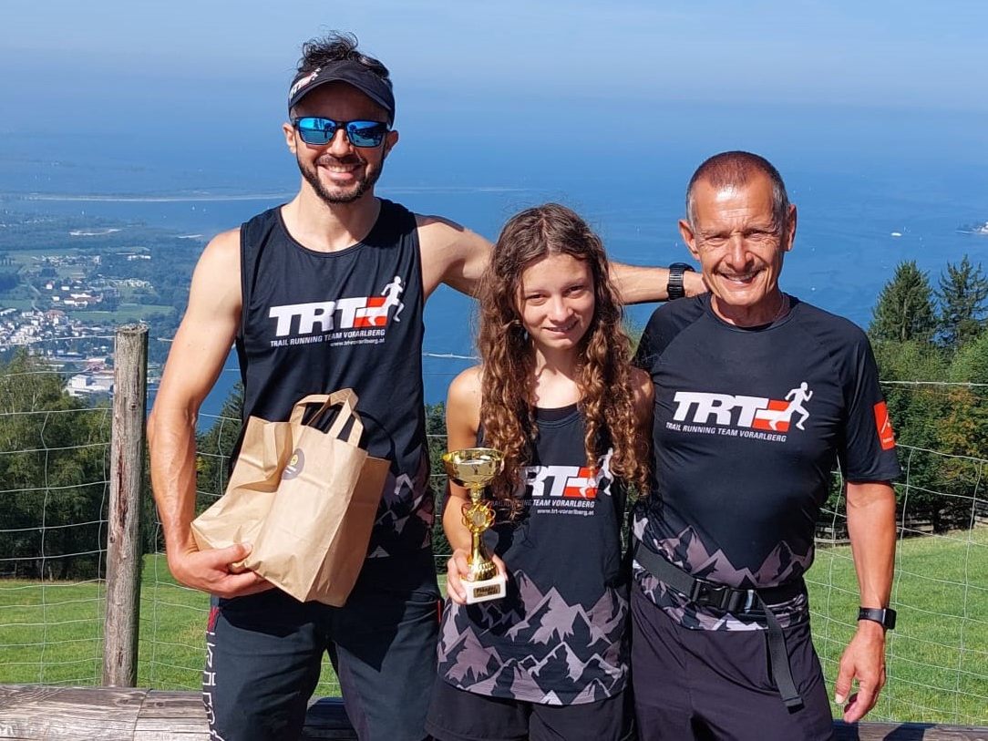 Die Mitglieder des TRT Vorarlberg beim Pfänderlauf in Bregenz