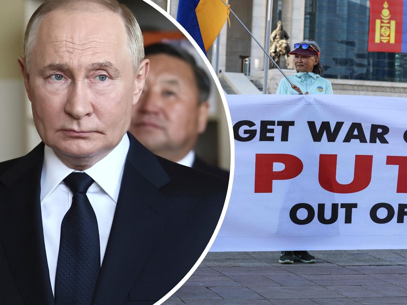 Der russische Präsident Wladimir Putin ist am Dienstag zu einem Besuch in der Mongolei.