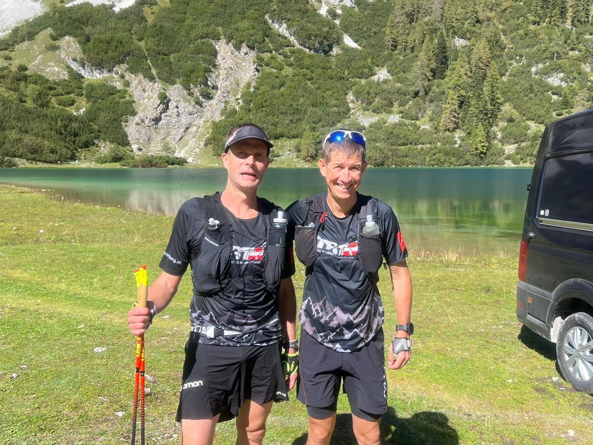 Gerhard Sutter und Markus Nachbaur vom TRT Vorarlberg