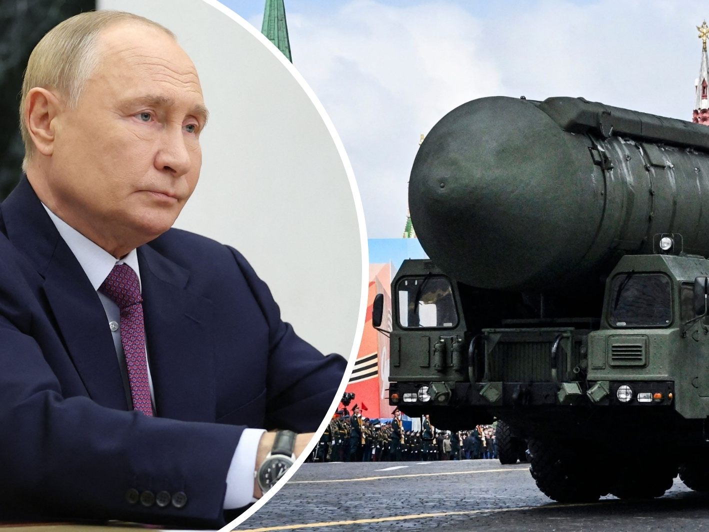 Putin: Angriff mit Unterstützung einer Nuklearmacht wird als gemeinsamer Angriff betrachtet. Putin: Angriff mit Unterstützung einer Nuklearmacht wird als gemeinsamer Angriff betrachtet.