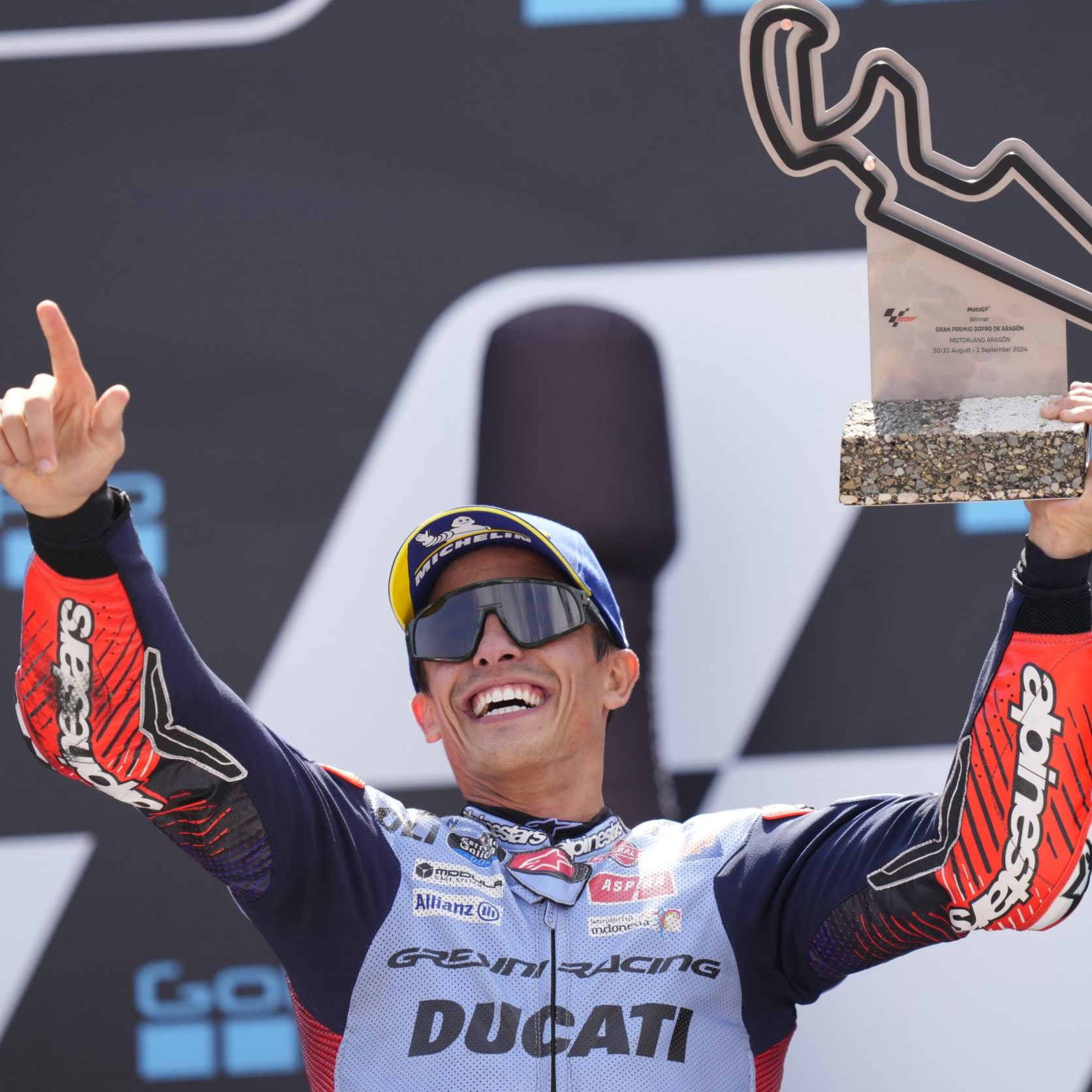 Für Marquez war es der 60. Sieg in der MotoGP.