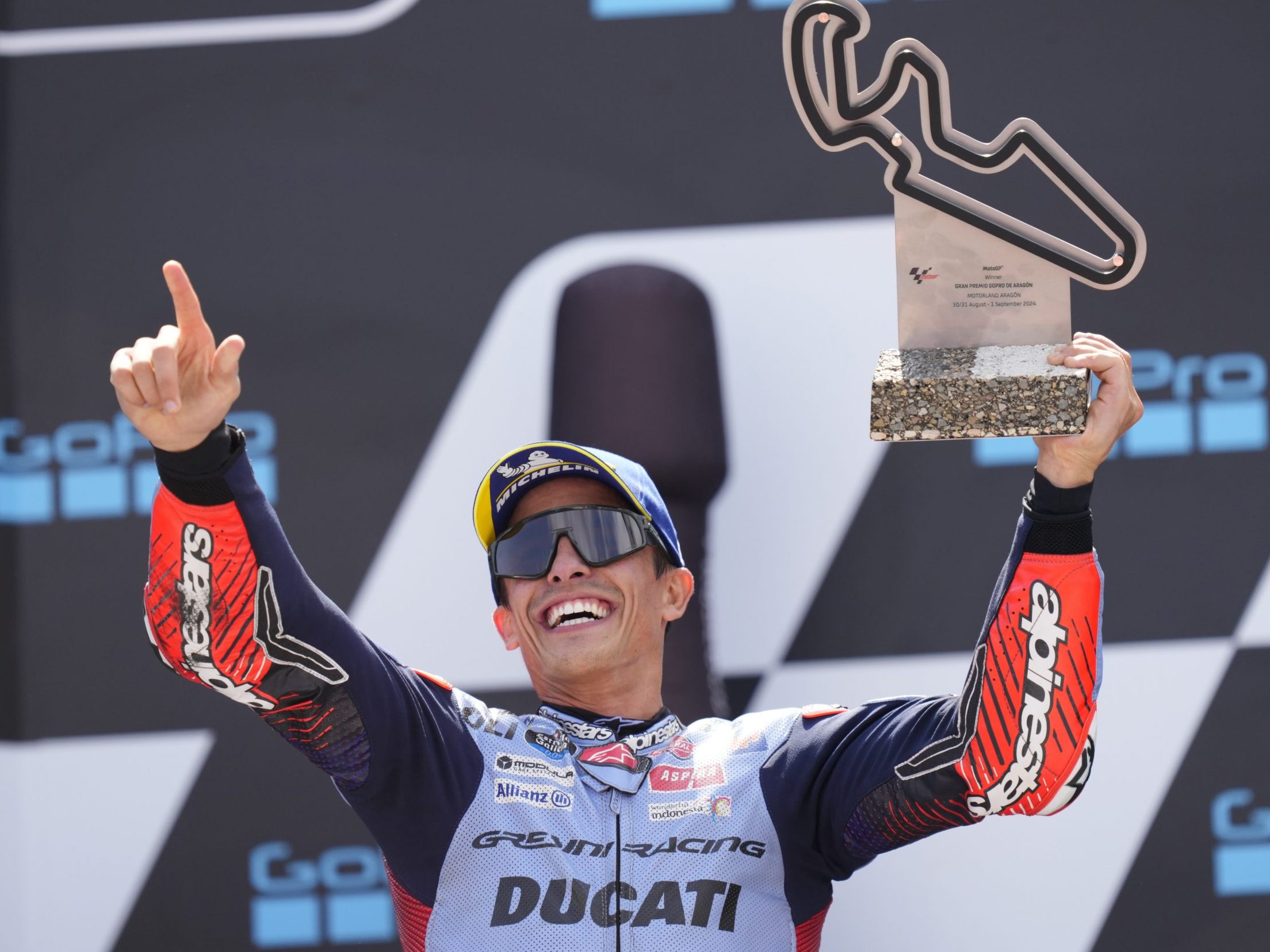 Für Marquez war es der 60. Sieg in der MotoGP.