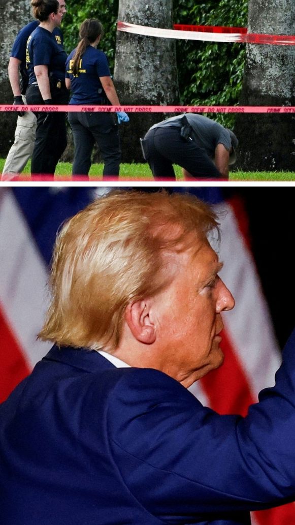 Nach einem scheinbaren Attentatsversuch auf Donald Trump wurde ein Verdächtiger festgenommen.