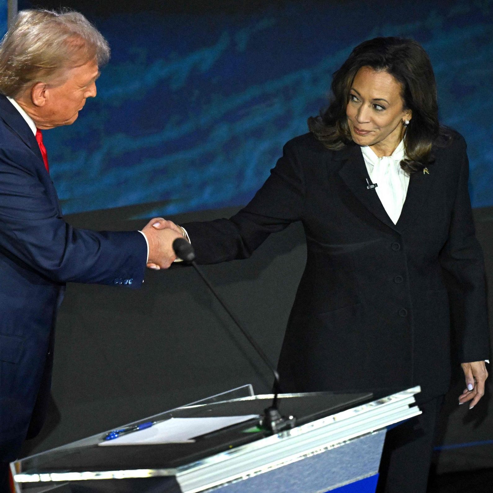 Wahlkampfteam: "Vizepräsidentin Harris ist bereit für eine zweite Debatte. Ist es Donald Trump?"