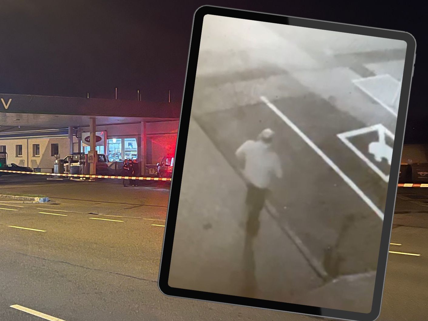 Nach einem Überfall auf eine Tankstelle in Lustenau sucht die Polizei nach Zeugen. Nach einem Überfall auf eine Tankstelle in Lustenau sucht die Polizei nach Zeugen.