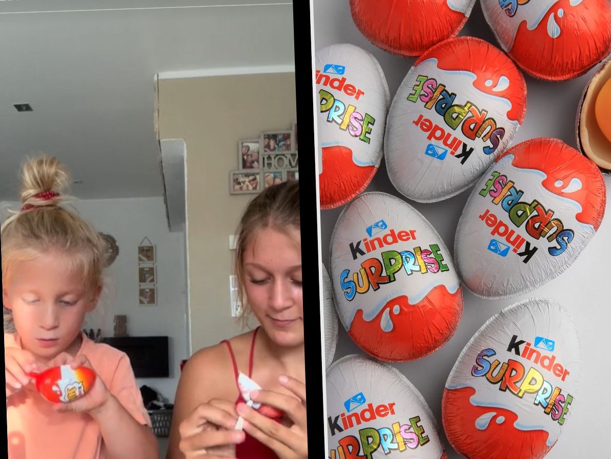 Zwei Kinder, ein Versprechen und die Verlockung eines Kinder Joys. Zwei Kinder, ein Versprechen und die Verlockung eines Kinder Joys.