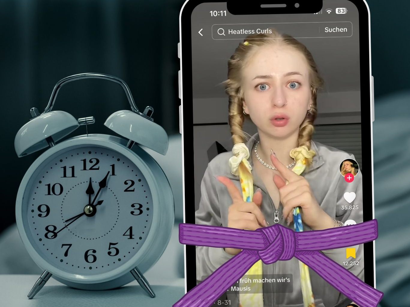 Eine TikTokerin begeistert mit einem einfachen, kostengünstigen Tutorial, das zeigt, wie man wunderschöne Locken ohne Hitze kreieren kann. Eine TikTokerin begeistert mit einem einfachen, kostengünstigen Tutorial, das zeigt, wie man wunderschöne Locken ohne Hitze kreieren kann.