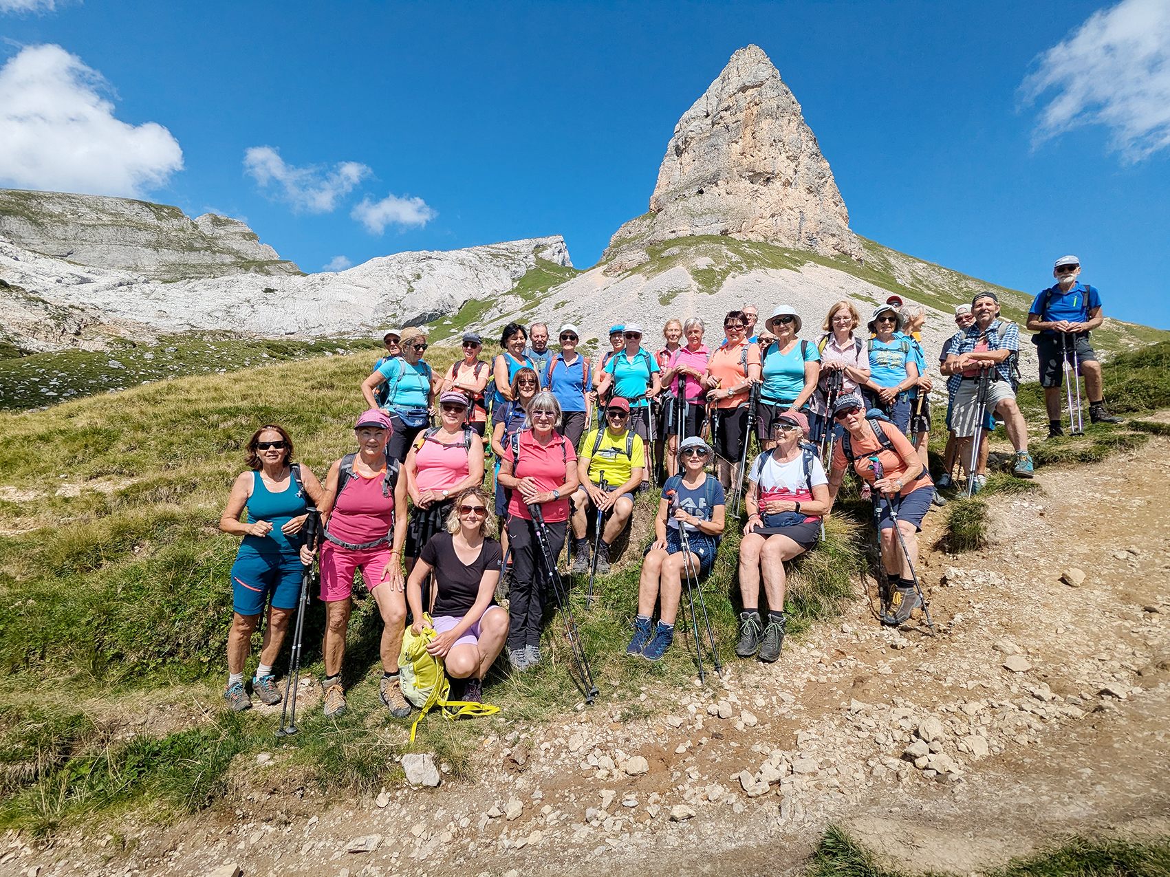 Ein wunderschöne Wanderwoche erlebten die Freunde von VORARLBERG 50plus am Achensee Ein wunderschöne Wanderwoche erlebten die Freunde von VORARLBERG 50plus am Achensee