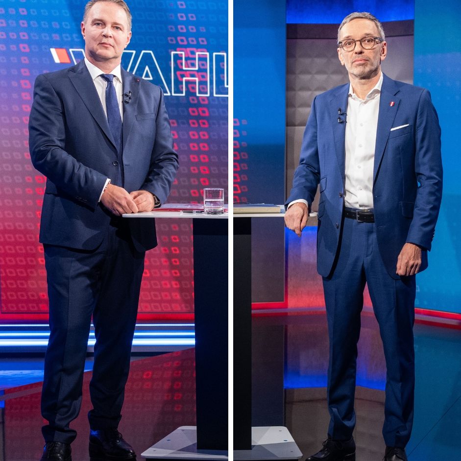 Nehammer gegen Kogler verlief gesittet, hitziger wurde es zwischen SP-Chef Andreas Babler und FP-Obmann Herbert Kickl.