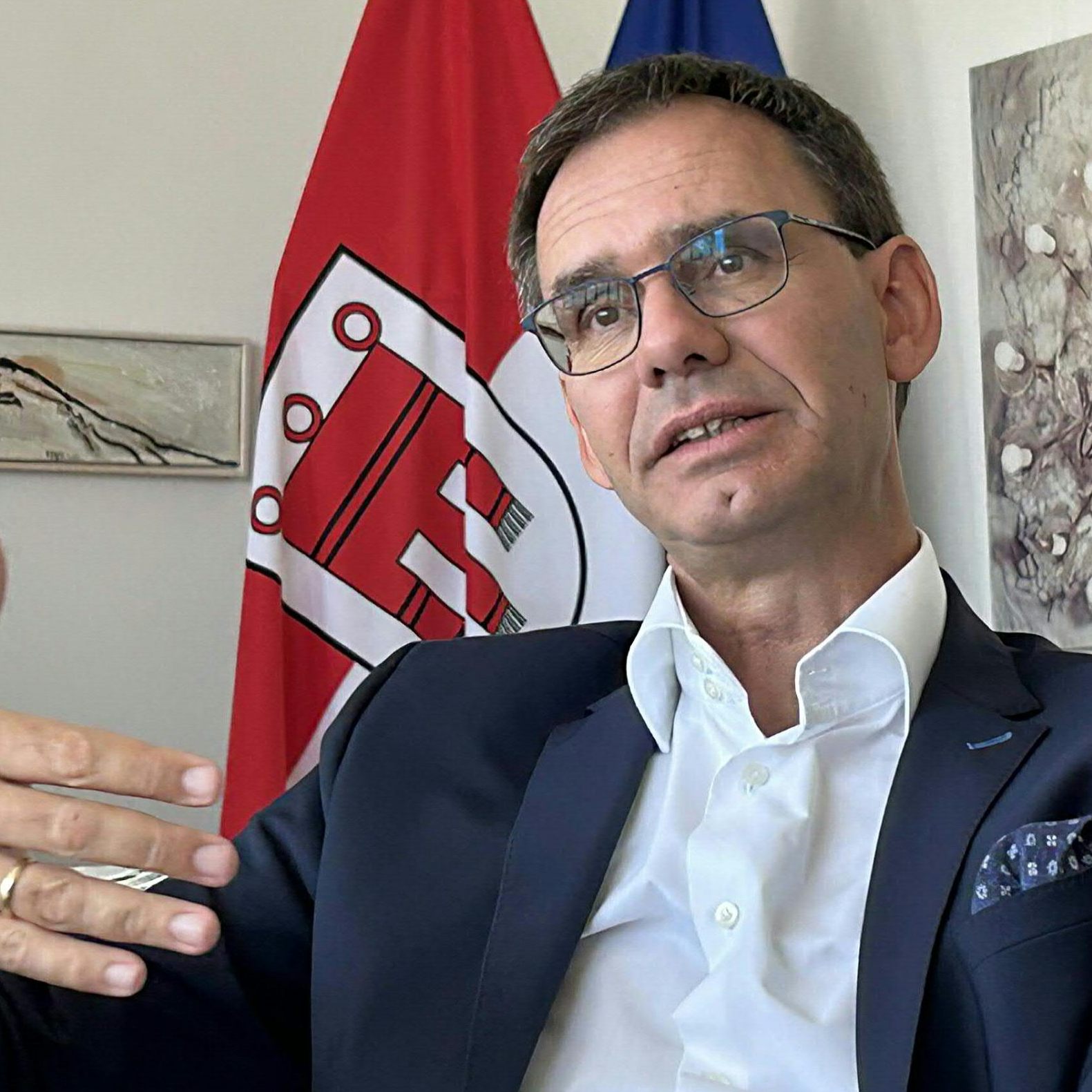 Landeshauptmann Wallner zeigte sich über die Vorarlberger Grünen "irritiert".