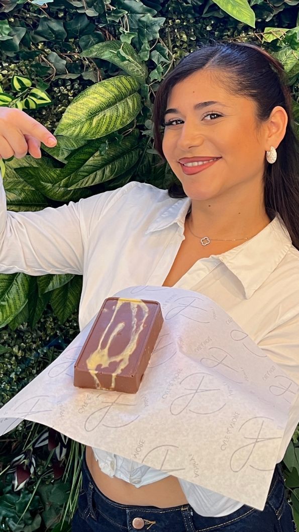 Hier gibt es selbstgemachte Dubai Schokolade.