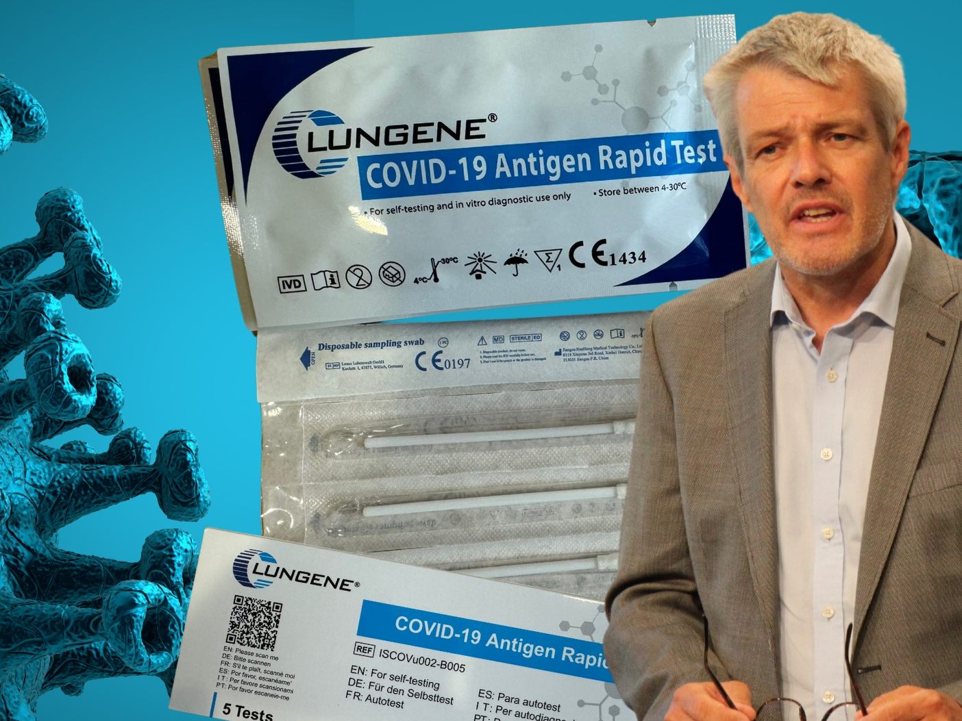 Aktuelle Abwasseranalysen zeigen einen moderaten Anstieg der Viruslast in Vorarlberg, so Sanitätsdirektor Wolfgang Grabher. Aktuelle Abwasseranalysen zeigen einen moderaten Anstieg der Viruslast in Vorarlberg, so Sanitätsdirektor Wolfgang Grabher.