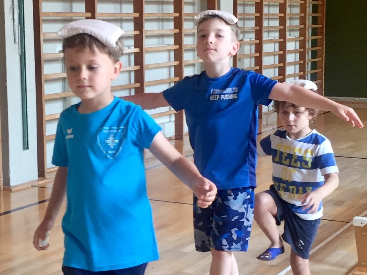 Das Gleichgewicht stimmt. Das Gleichgewicht stimmt.