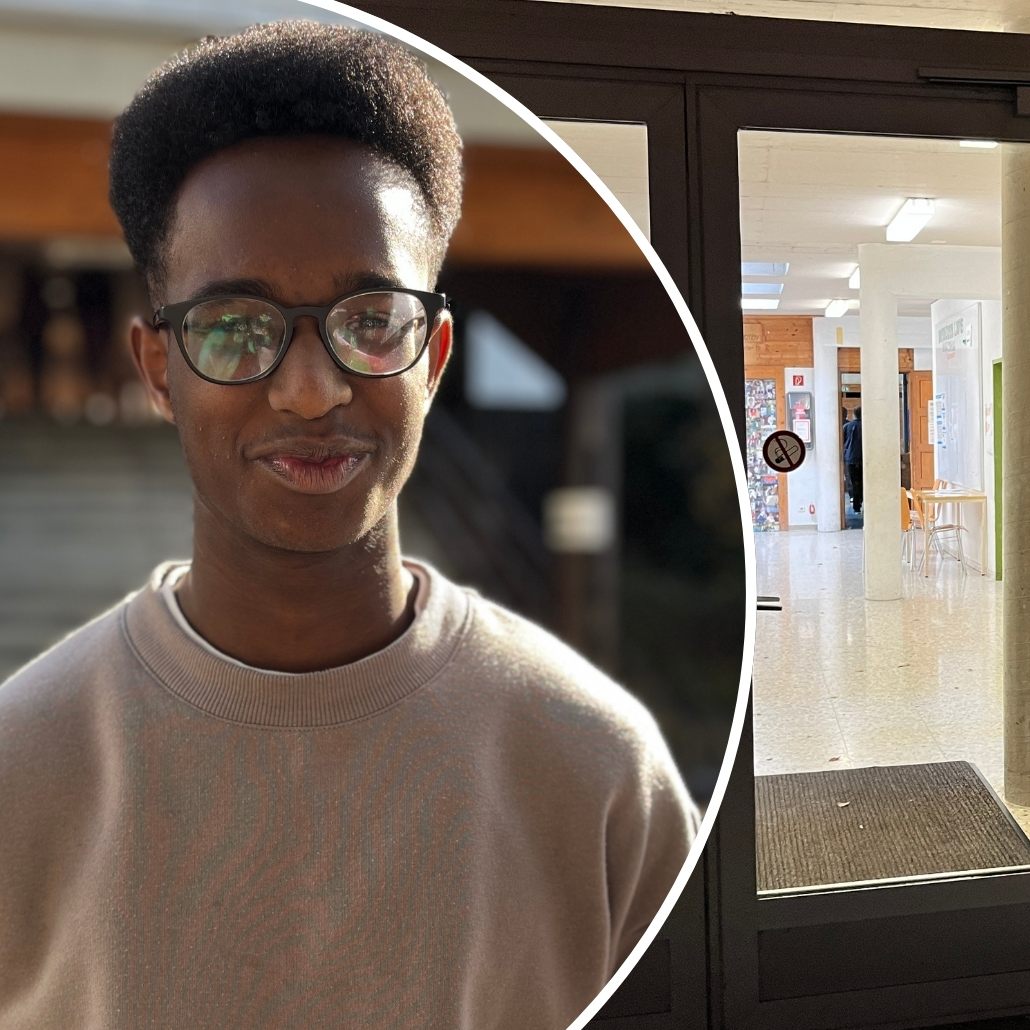 Joshua durfte zum ersten Mal seine Stimme abgeben.