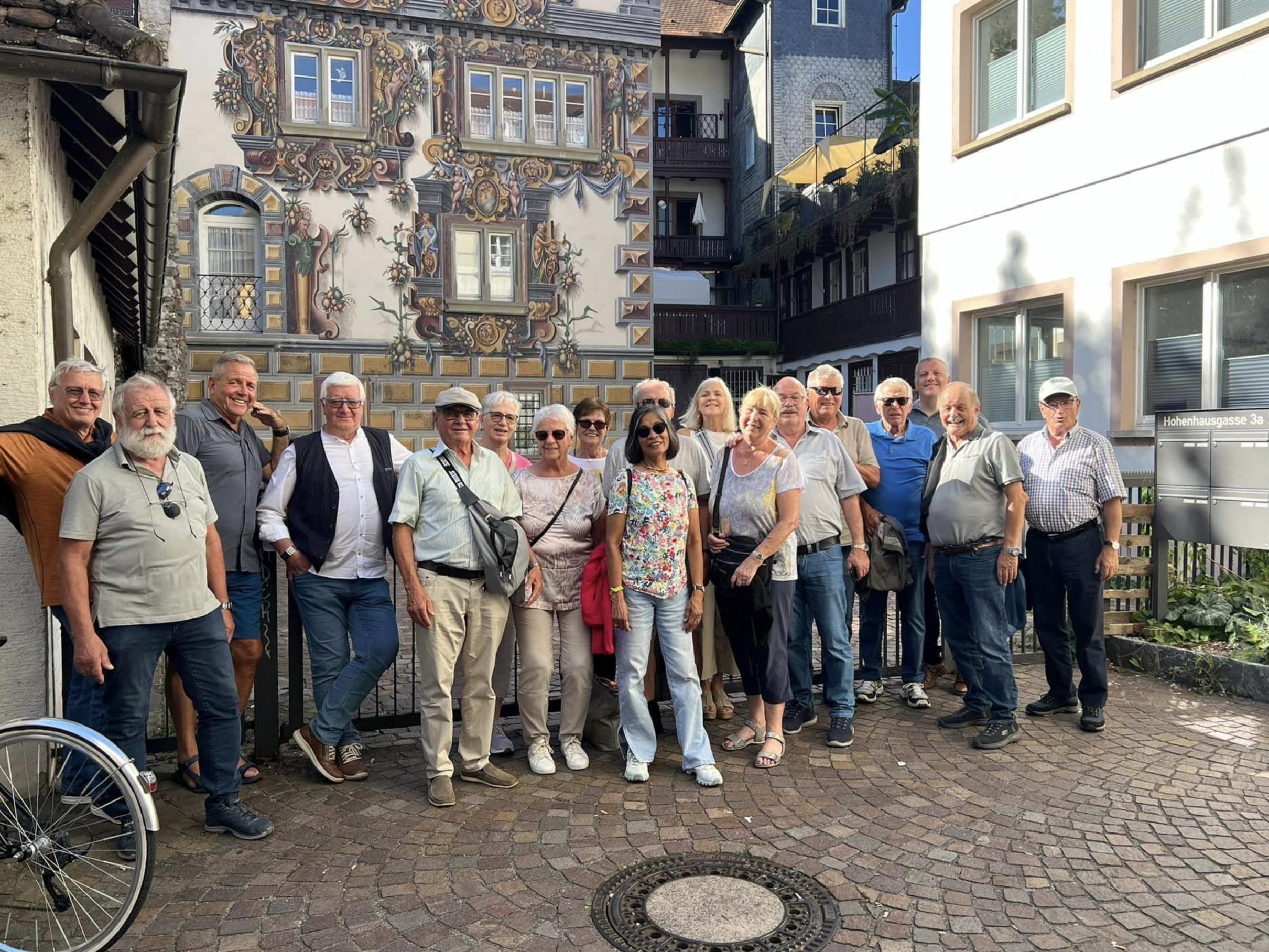 Die Mitglieder des Götzner Kameradschaftbundes in Konstanz. Die Mitglieder des Götzner Kameradschaftbundes in Konstanz.