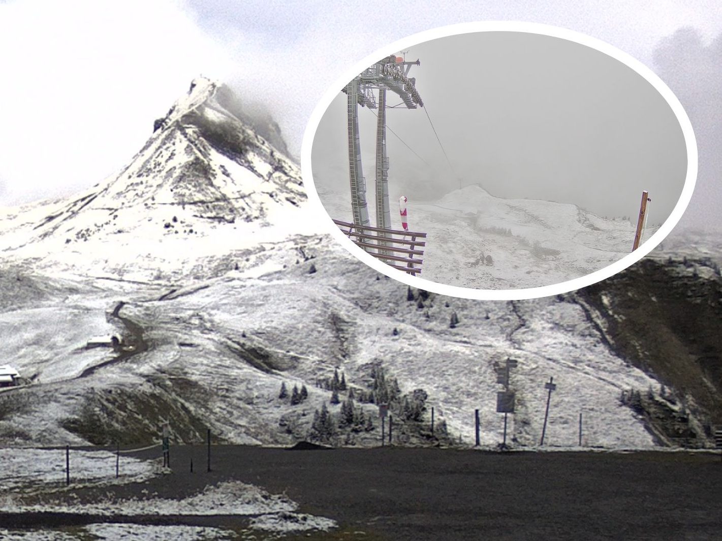 Für die Vorarlberger Alpwirtschaft ist der derzeitige Wettereinbruch nicht so dramatisch.