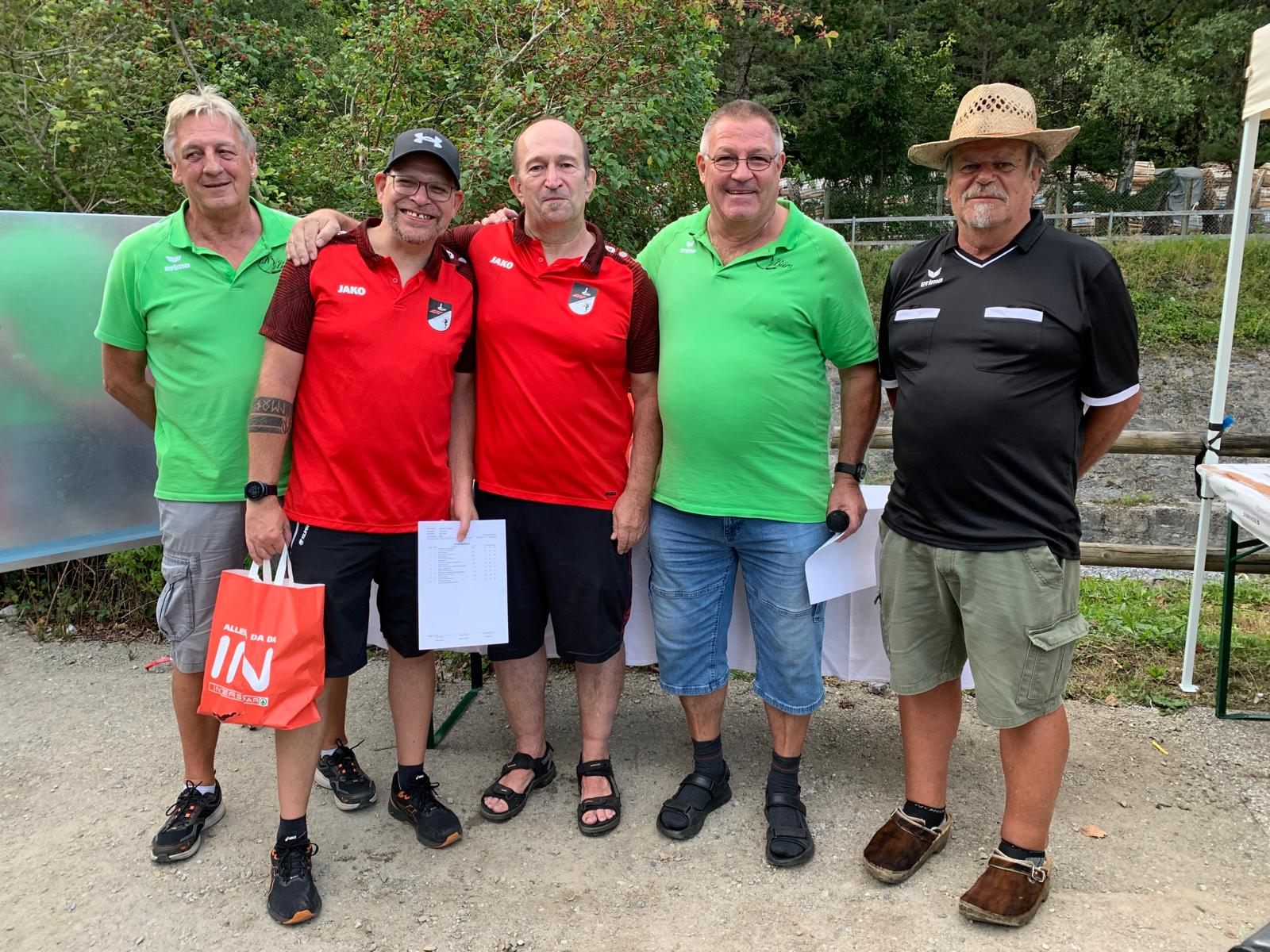 (Veranstalter EC Bürs und das Team des ESC Bludenz, Michael Zech und Jürgen Juriatti)