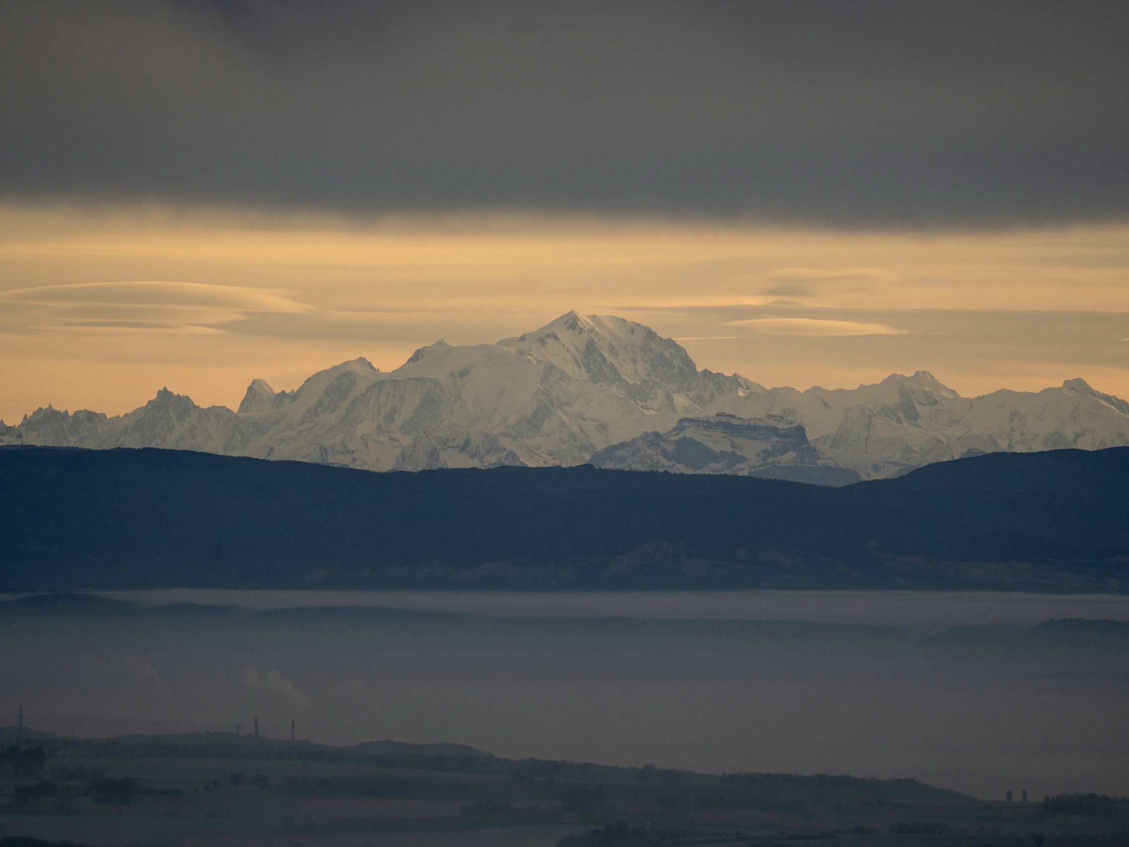 Tragsisches Unglück am Mont Blanc.