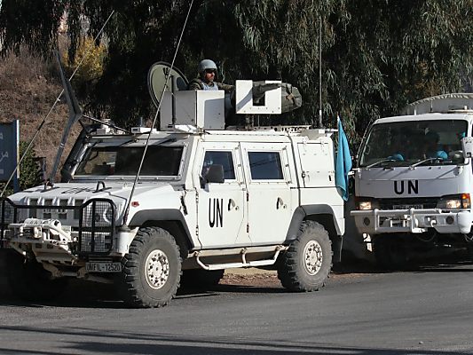 Die UNIFIL-Friedenstruppe ist seit 1978 im Libanon stationiert Die UNIFIL-Friedenstruppe ist seit 1978 im Libanon stationiert