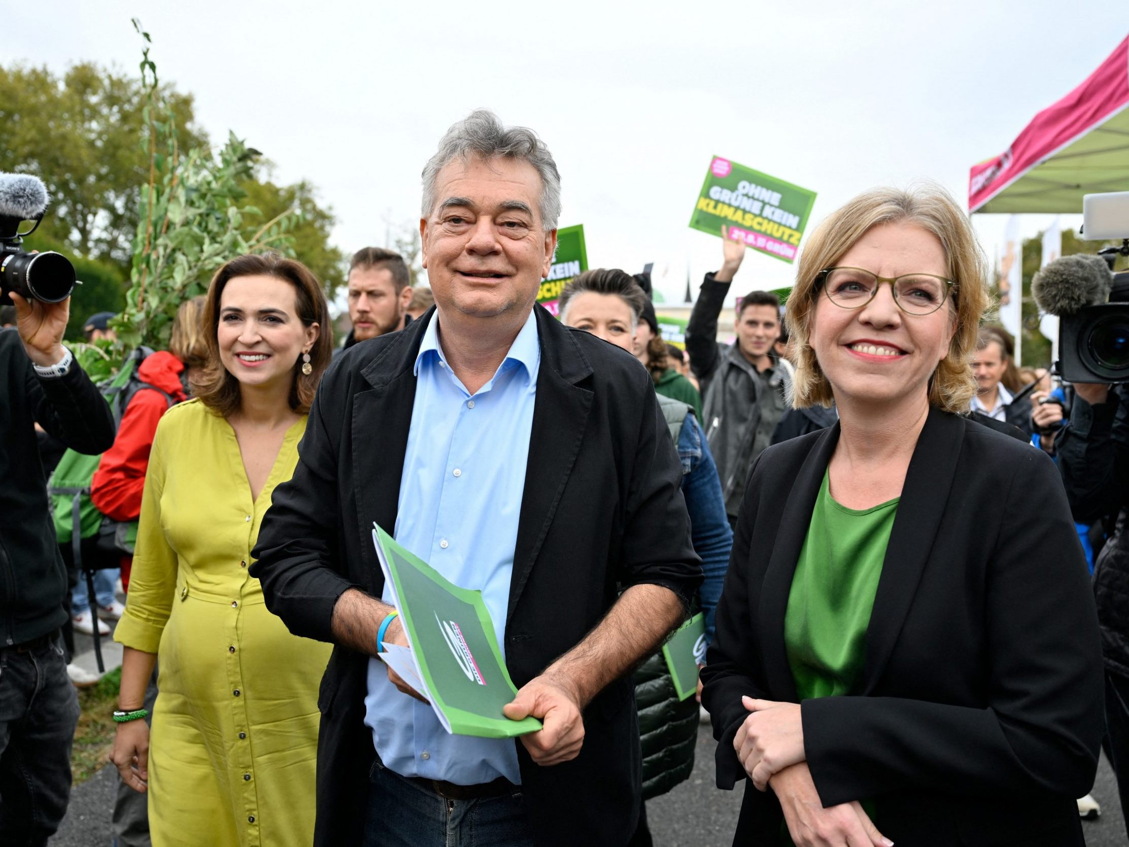 Pressestatement nach dem Grünen Bundesvorstand.