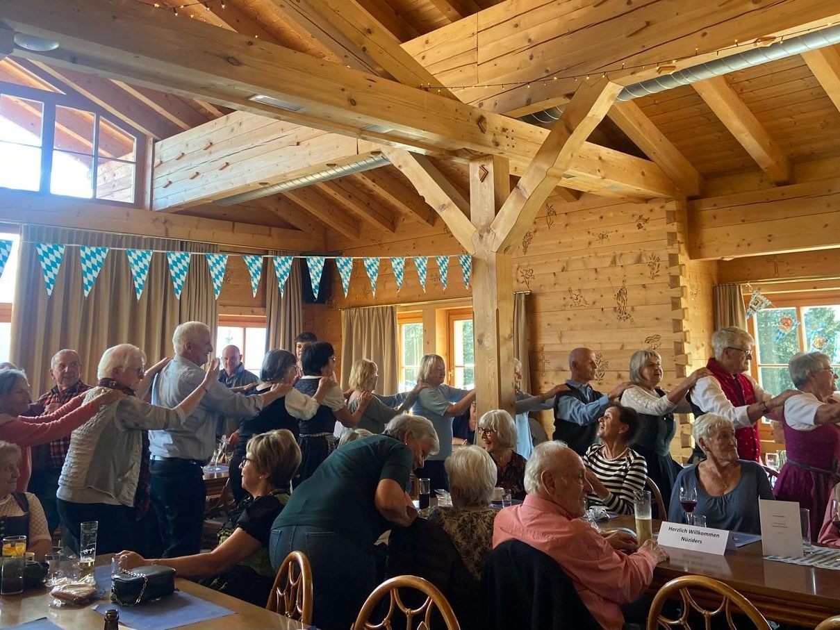 Beste Stimmung beim Oktoberfest