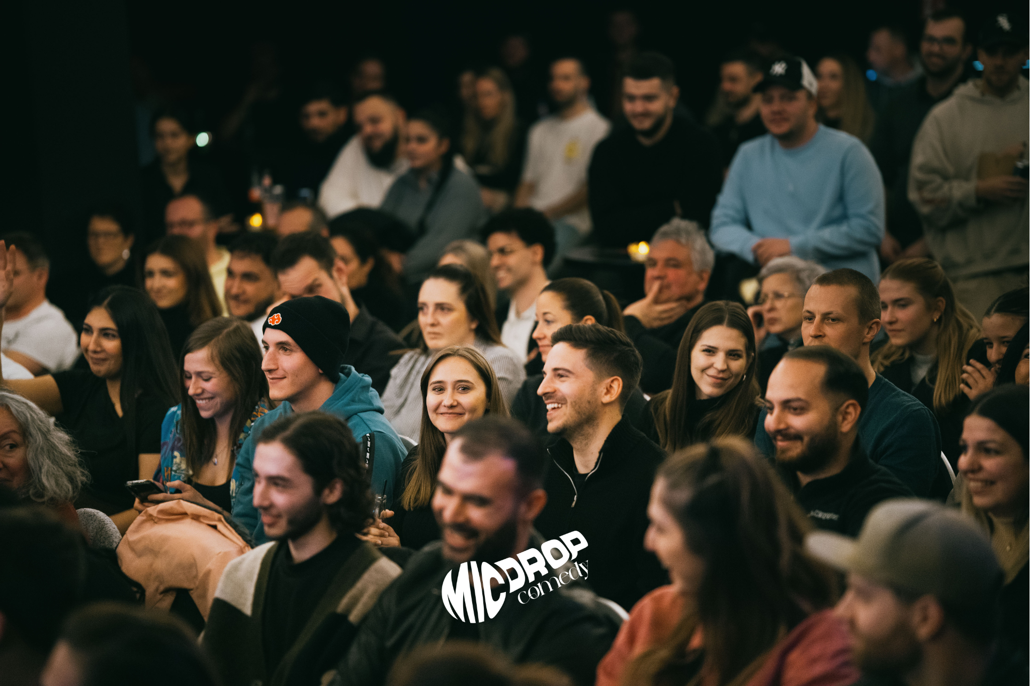 Das Publikum bei Mic Drop.