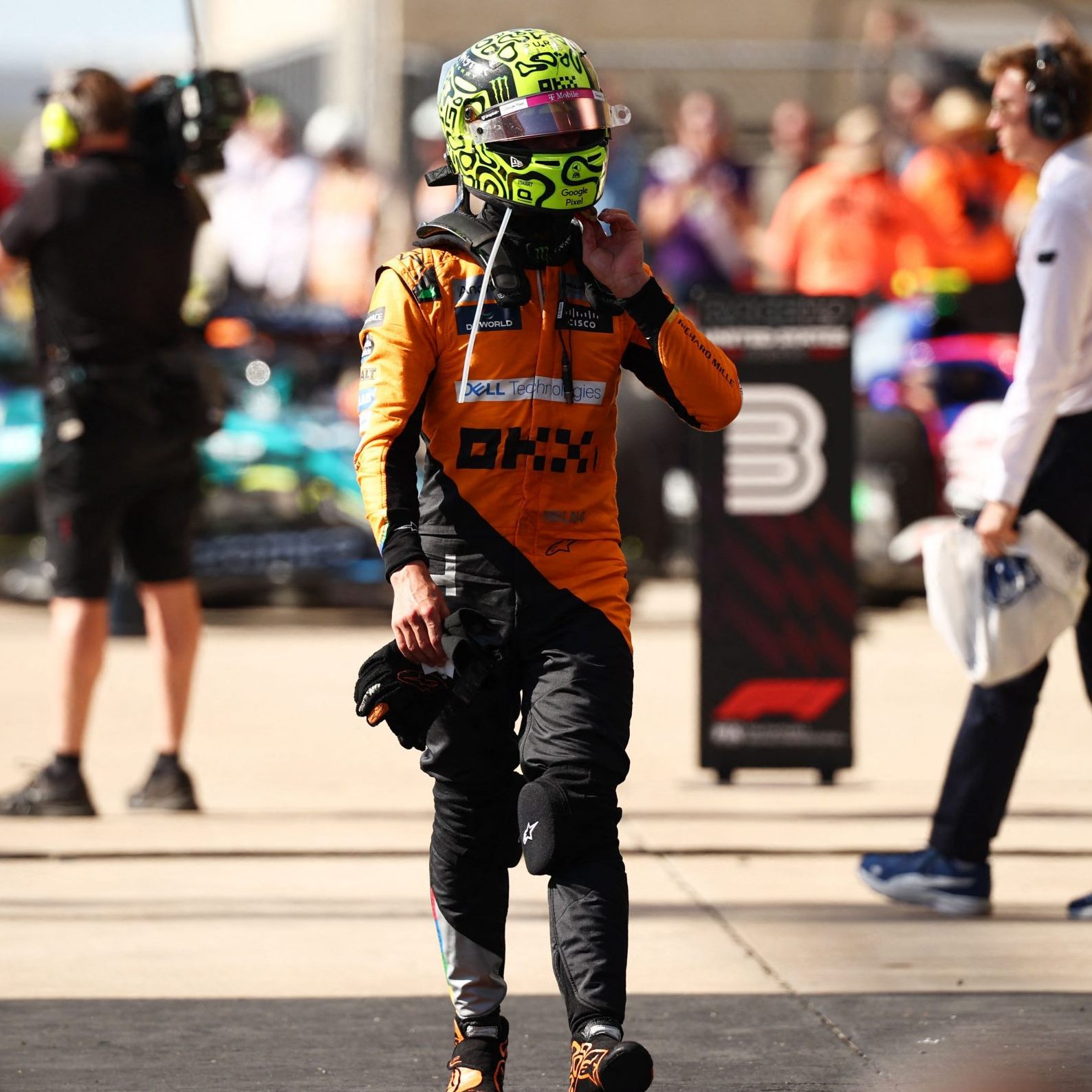 Lando Norris nach dem USA GP