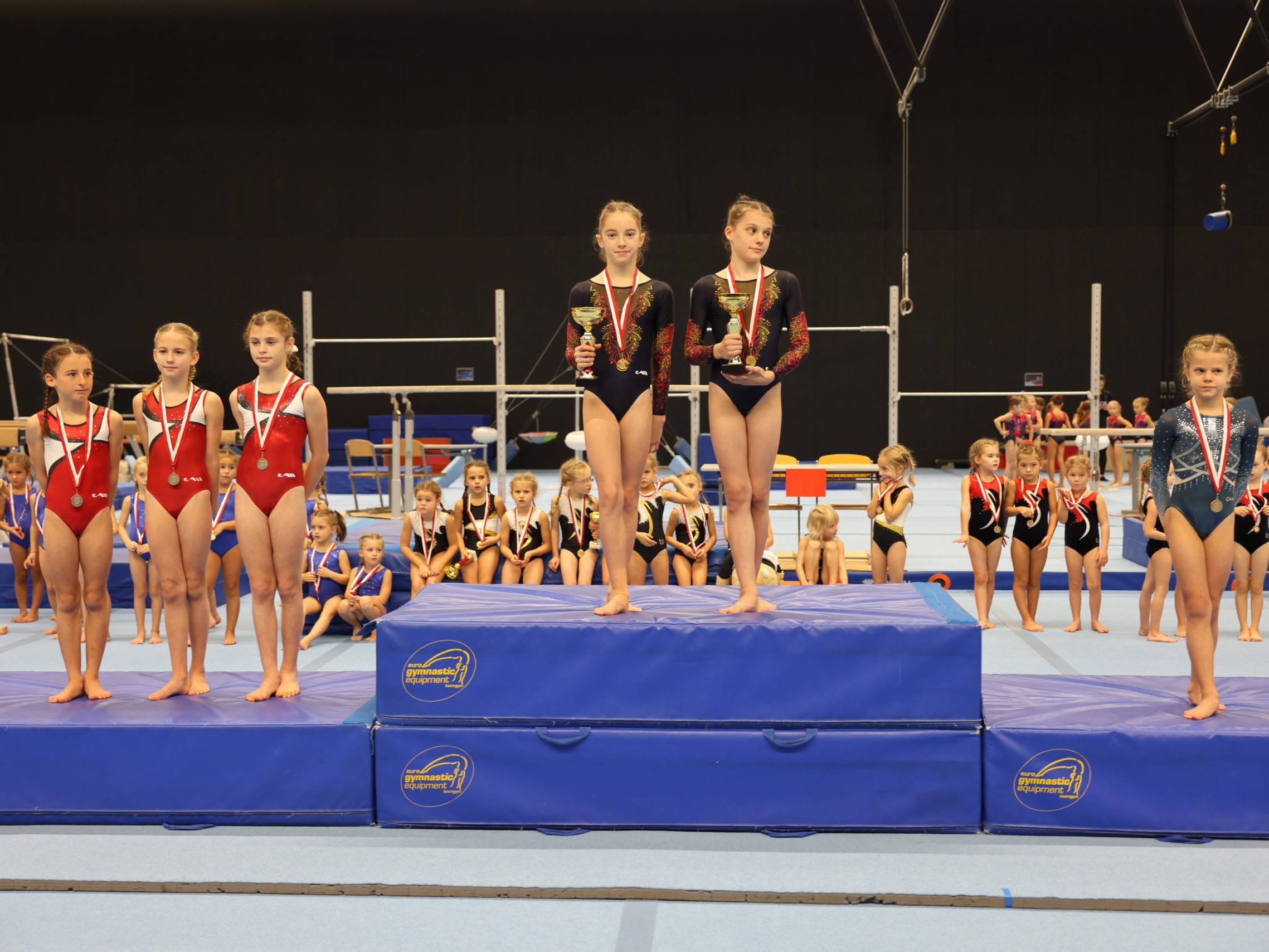 Die Siegerinnen Sophia Steinhauser und Mia Gritzer. Die Siegerinnen Sophia Steinhauser und Mia Gritzer.
