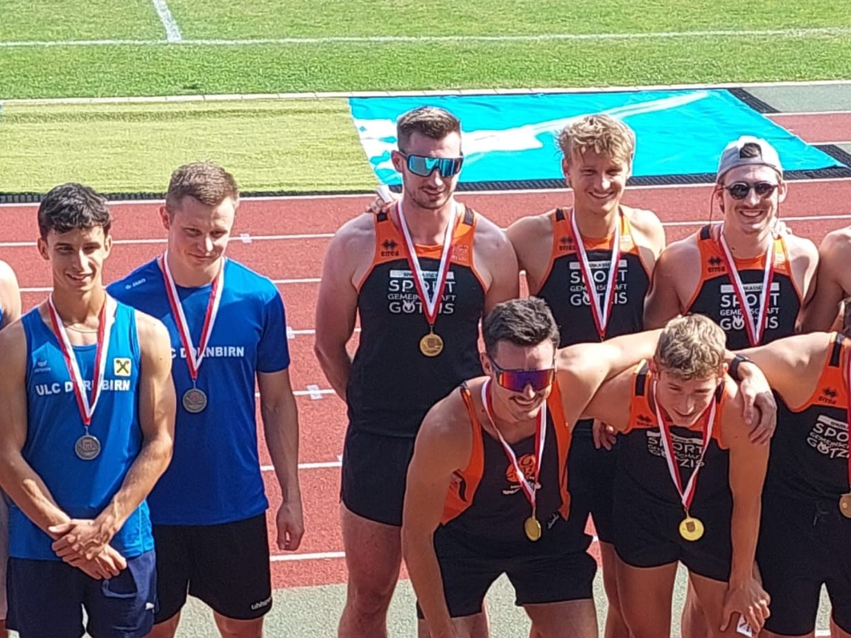 4x400m Staffel der Sparkasse Sportgemeinschaft Götzis 4x400m Staffel der Sparkasse Sportgemeinschaft Götzis